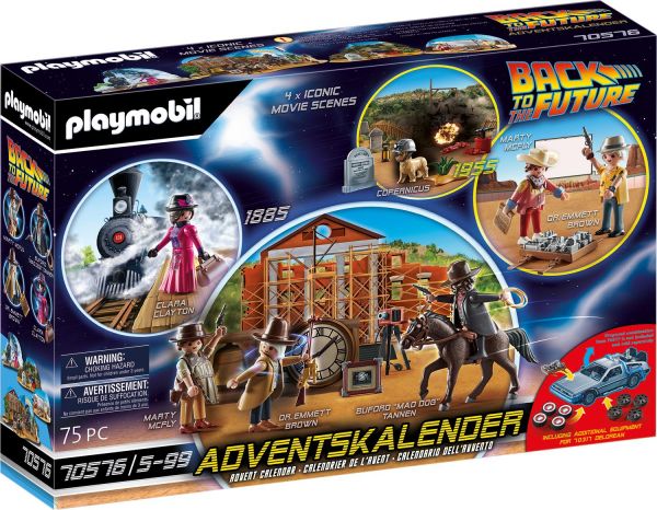 PLAYMOBIL® 70576 Adventskalender &quot;Back to the Future Part III&quot;