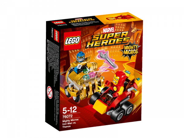 LEGO® Marvel Super Heroes 76072 Mighty Micros: Iron Man vs. Thanos