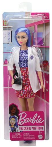 MATTEL HCN11 Barbie Wissenschaftlerin Puppe (blaue Haare)