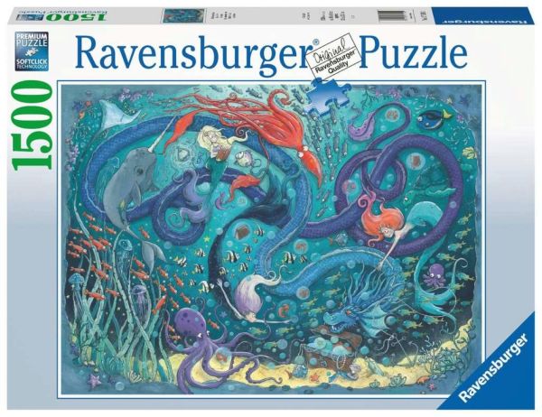 RAVENSBURGER 17110 Puzzle Die Meeresnixen 1500 Teile Puzzle