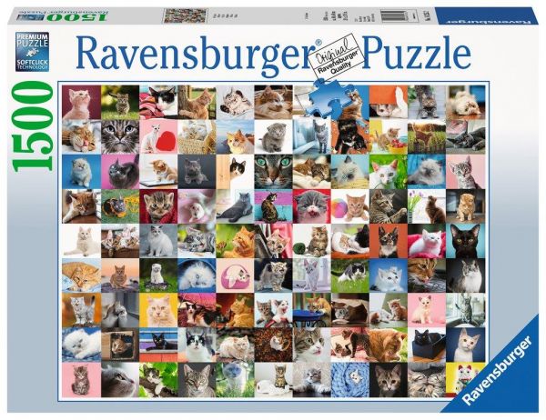 Ravensburger 16235 Puzzle - 99 Katzen - 1500 Teile
