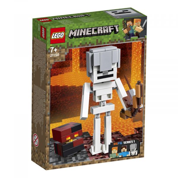 LEGO® Minecraft™ 21150 BigFig Skelett mit Magmawürfel
