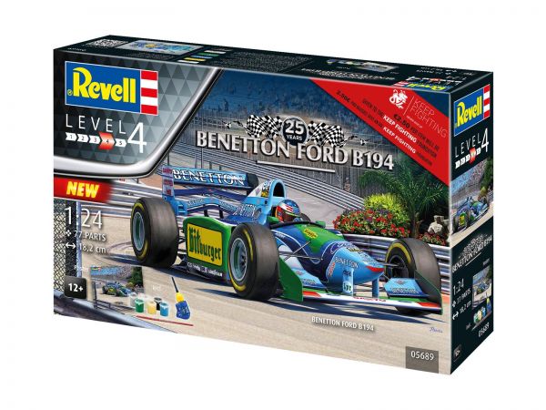 Revell 05689 1:24 25th Anniversary &quot;Benetton Ford B194&quot;
