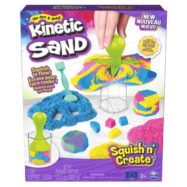 Spin Master 34810 KNS Kinetic Sand Squish N Create