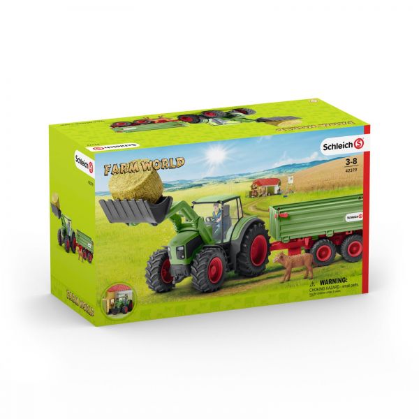 Schleich® 42379 Traktor mit Anhänger
