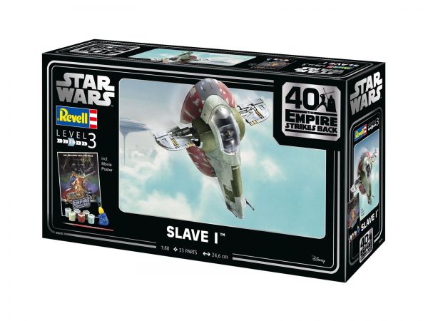 Revell 05678 1:88 Slave I-40th Anniversary &quot;The Empire strikes back&quot;