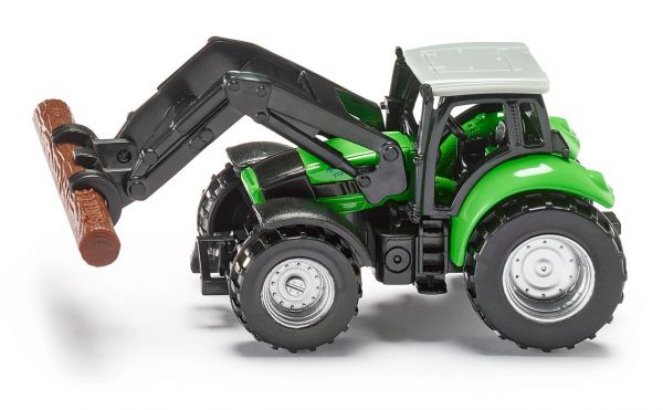 SIKU 1380 Traktor mit Baumstammgreifer