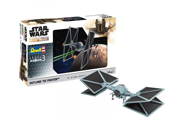 Revell 06782 1:65 The Mandalorian: Outland TIE Fighter