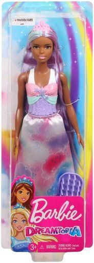 MATTEL FXR95 Barbie Dreamtopia Zauberhaar-Königreich Puppe - lila Haare
