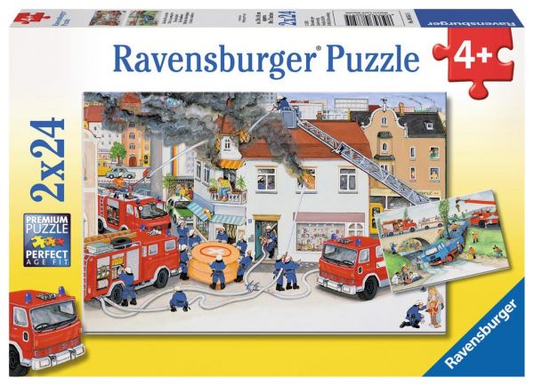 Ravensburger 08851 Puzzle Bei der Feuerwehr
