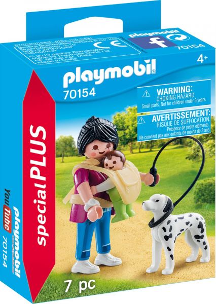 PLAYMOBIL® 70154 Mama mit Baby und Hund