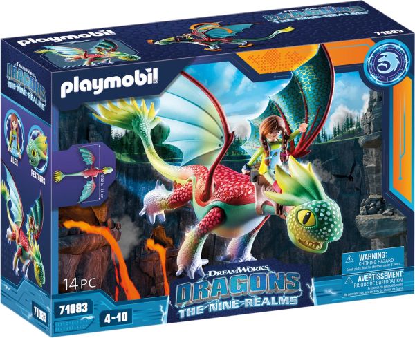 PLAYMOBIL® 71083 Dragons: The Nine Realms - Feathers &amp; Alex