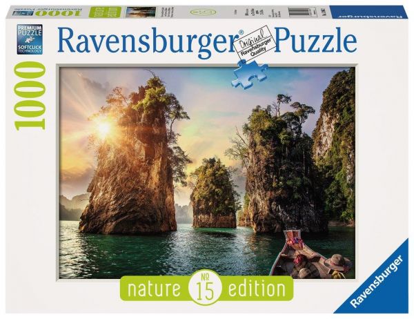 Ravensburger 13968 Puzzle - Three rocks in Cheow, Thailand - 1000 Teile
