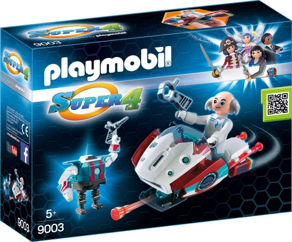 PLAYMOBIL® 9003 Skyjet mit Dr X &amp; Roboter