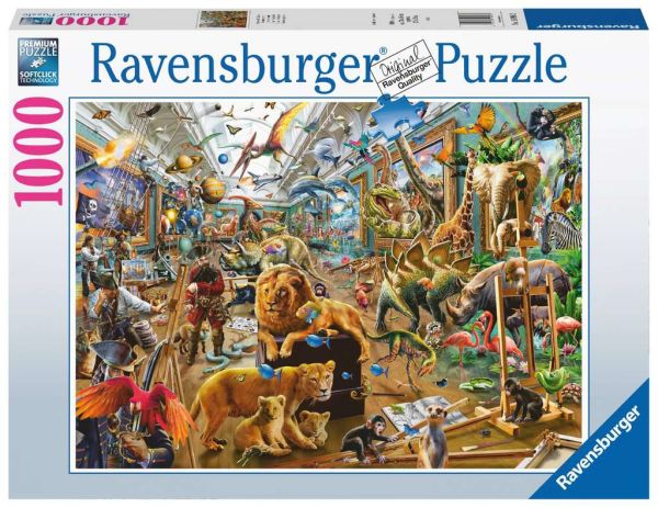 RAVENSBURGER 16996 Puzzle Chaos in der Galerie 1000 Teile