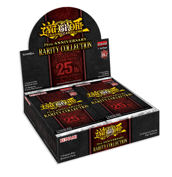 Yu-Gi-Oh! 25th Rarity Collection Display