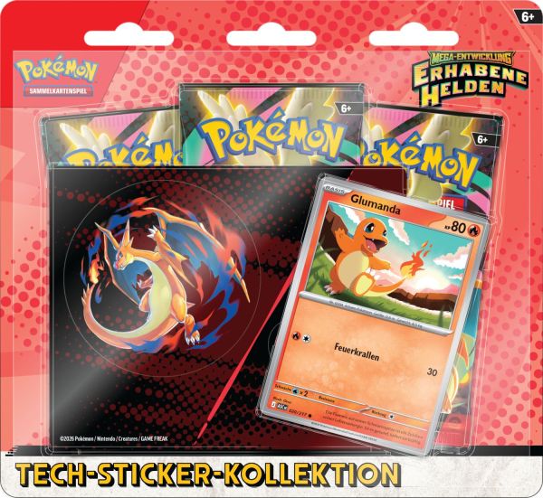 Pokémon ME02.5 Erhabene Helden Tech Sticker Kollektion
