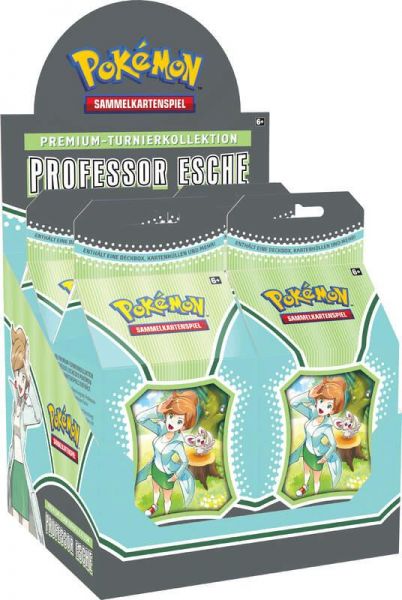 POKÉMON 45308 PKM Pokémon Professor Esche Q2 Premium Tournament Collection