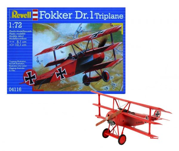 Revell 04116 1:72 Fokker Dr. 1 Triplane