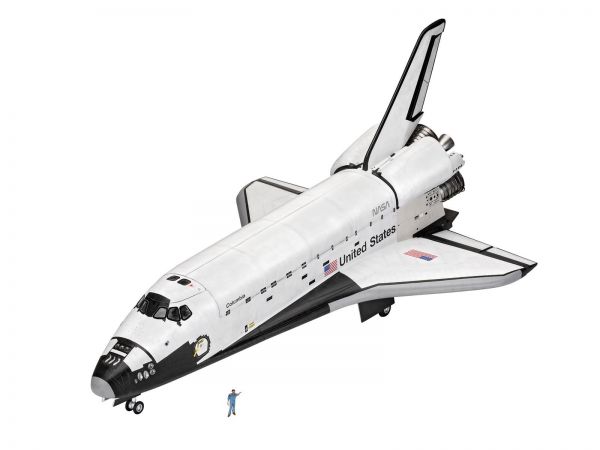 Revell 05673 1:72 Geschenkset Space Shuttle, 40th. Anniversary