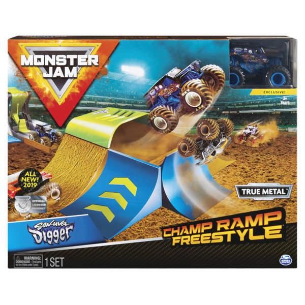 Spin Master 55364 MNJ Monster Jam Playset Champ Ramp 1:64