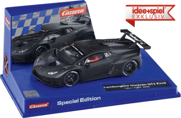 CARRERA 20032087 Lamborghini Huracán GT3 Evo2 "Black Matt Edition"
