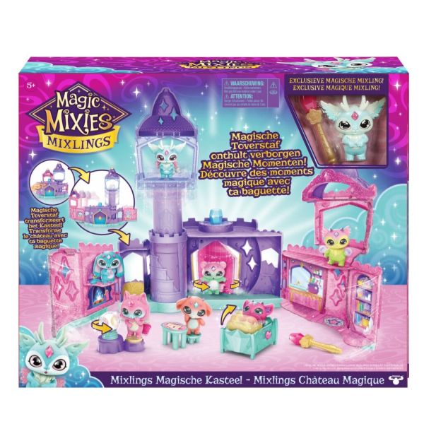 Moose Toys 14662 - MAGIC MIXIES Mixlings - Magisches Schloss - Spielset