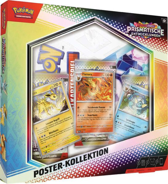 POKÉMON 10544 Karmesin & Purpur 8.5 Prismatische Entwicklungen Poster Kollektion