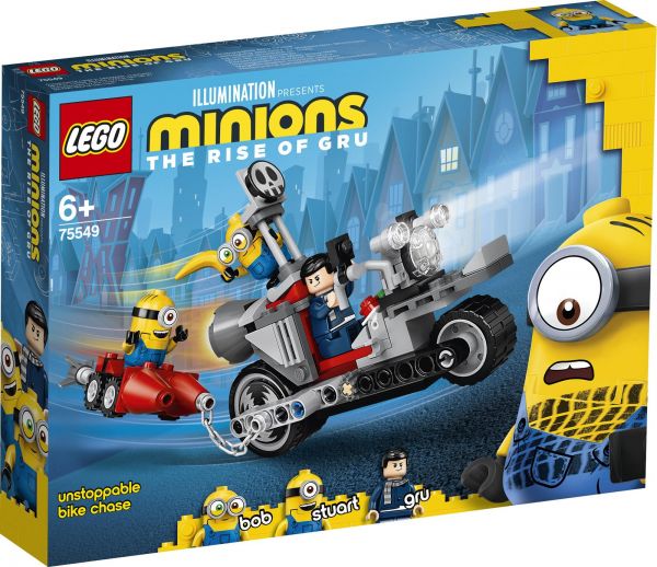 LEGO® Minions™ 75549 Unaufhaltsame Motorrad-Jagd