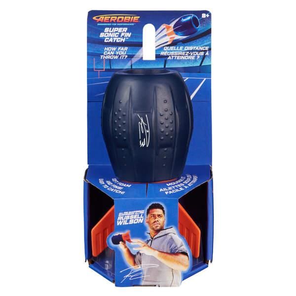 Spin Master 45997 Aerobie Super Sonic Fin Catch Football, Outdoor-Spielzeug aus softem Material