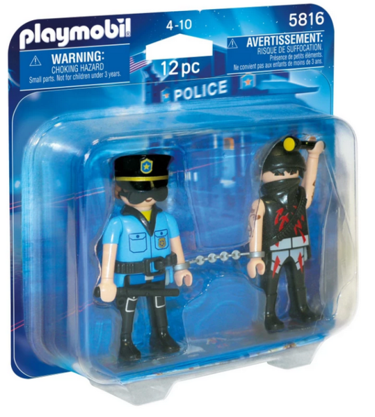 PLAYMOBIL® 5816 Duo Pack Polizist und Verbrecher