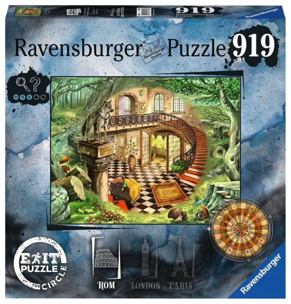 RAVENSBURGER 17306 EXIT Puzzle Exit The Circle in Rom Escape Room Puzzle mit 919 Teilen