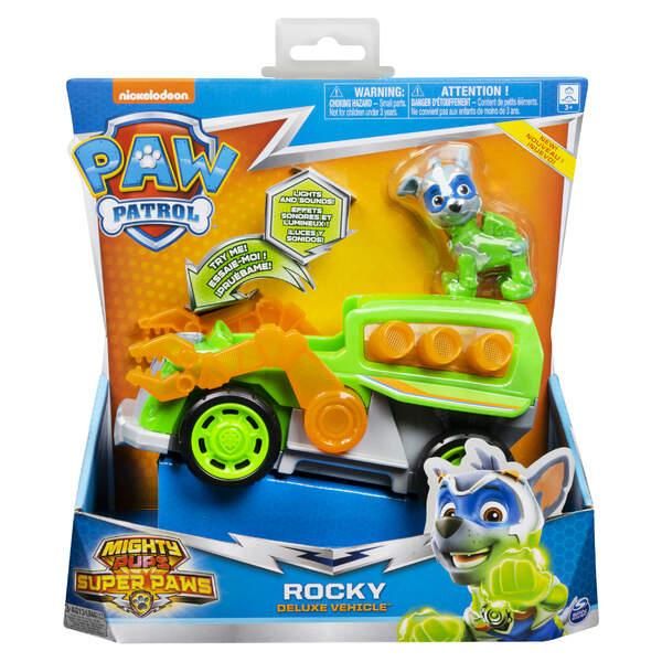 Spin Master 26730 Paw Patrol Super Paws Themed Vehicle Rocky