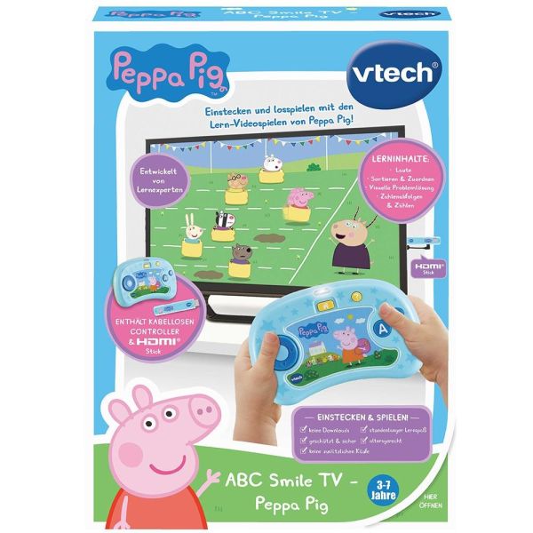 Vtech 80-608804 ABC Smile TV - Peppa Pig