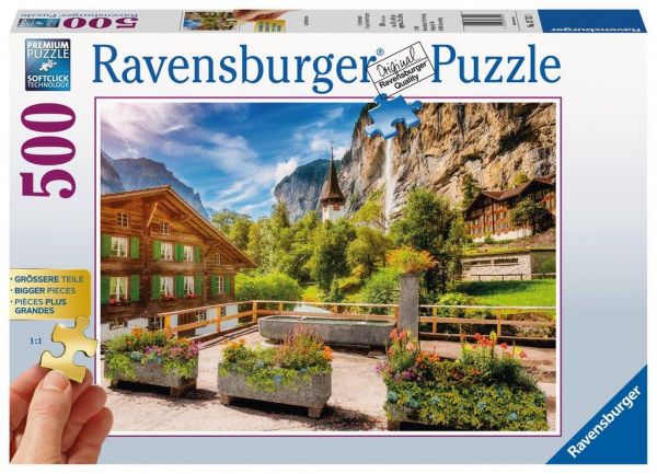 Ravensburger 13712 Puzzle Lauterbrunnen - 500 Teile