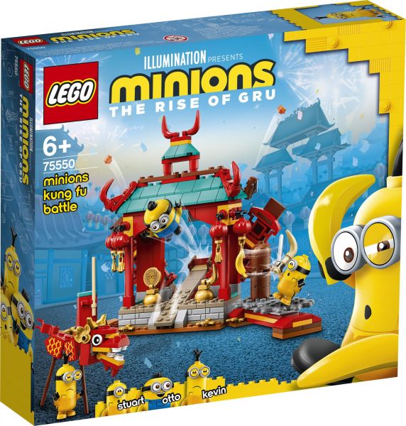 LEGO® Minions™ 75550 Minions Kung Fu Tempel