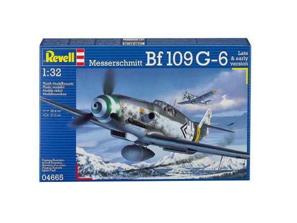 Revell 04665 1:32 Messerschmitt Bf109 G-6