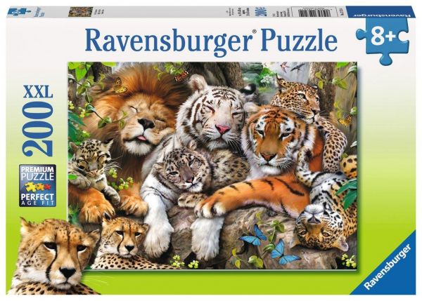 Ravensburger 12721 Puzzle Schmusende Raubkatzen