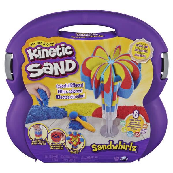 Spin Master 13426 KNS Kinetic Sand - Sandwhirls Set (907 g)