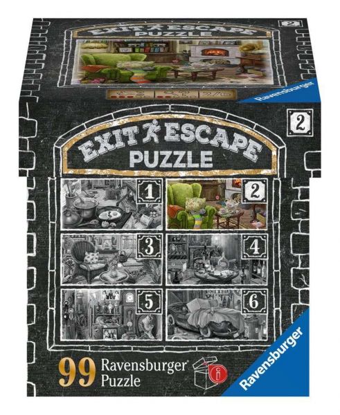 Ravensburger 16878 EXIT Puzzle Gutshaus - Wohnzimmer