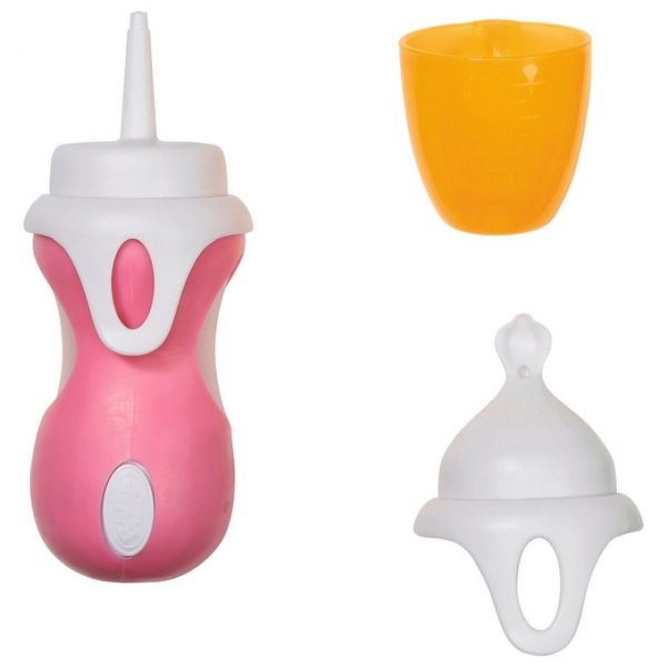ZAPF 832493 BABY born Interactive Flasche & Löffel 43cm