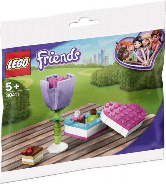 LEGO® Friends 30411 Pralinenschachtel &amp; Blume