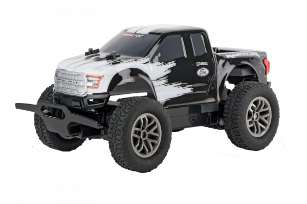 CARRERA RC 370181069 1:18 2,4GHz Ford F-150 Raptor, black/white