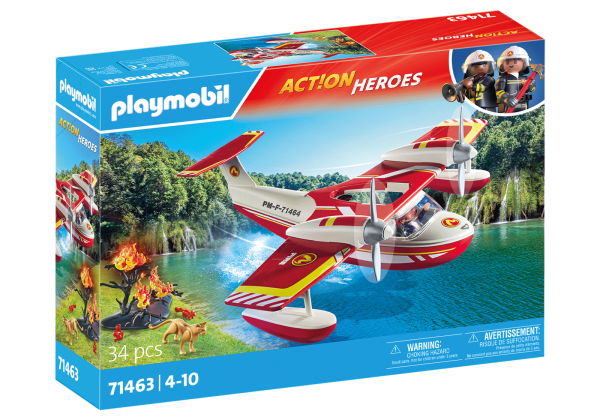 PLAYMOBIL® 71463 Feuerwehrflugzeug mit Löschfunktion