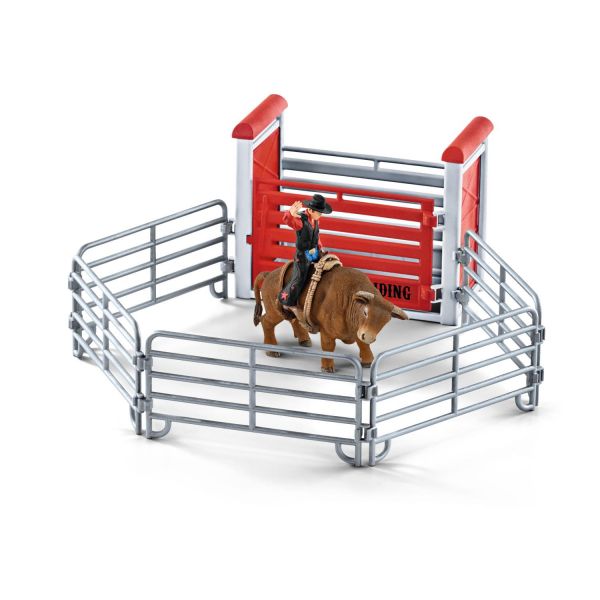 Schleich® 41419 Bull riding mit Cowboy