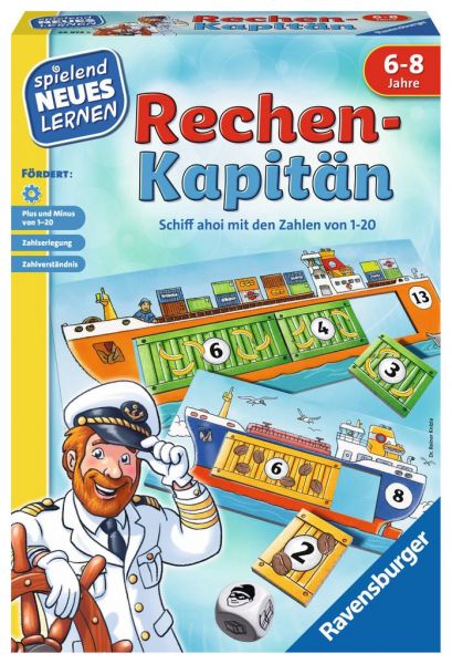 Ravensburger 24972 Rechen-Kapitän - Spielend Neues Lernen