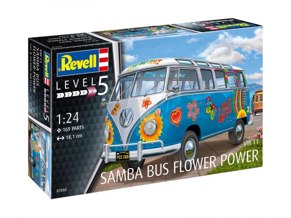 Revell 07050 1:24 Samba T1 &quot;Flower Power&quot;