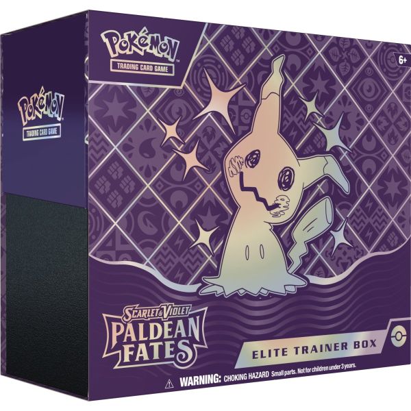 POKÉMON 85618 SV4.5 Paldean Fates - Elite-Trainer-Box