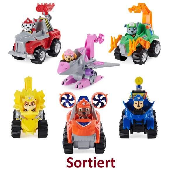 Spin Master 30555 Paw Patrol Dino Rescue Vehicles, sortiert