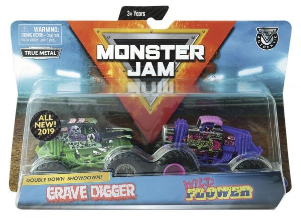Spin Master 55357 MNJ Monster Jam 2 Pack 1:64